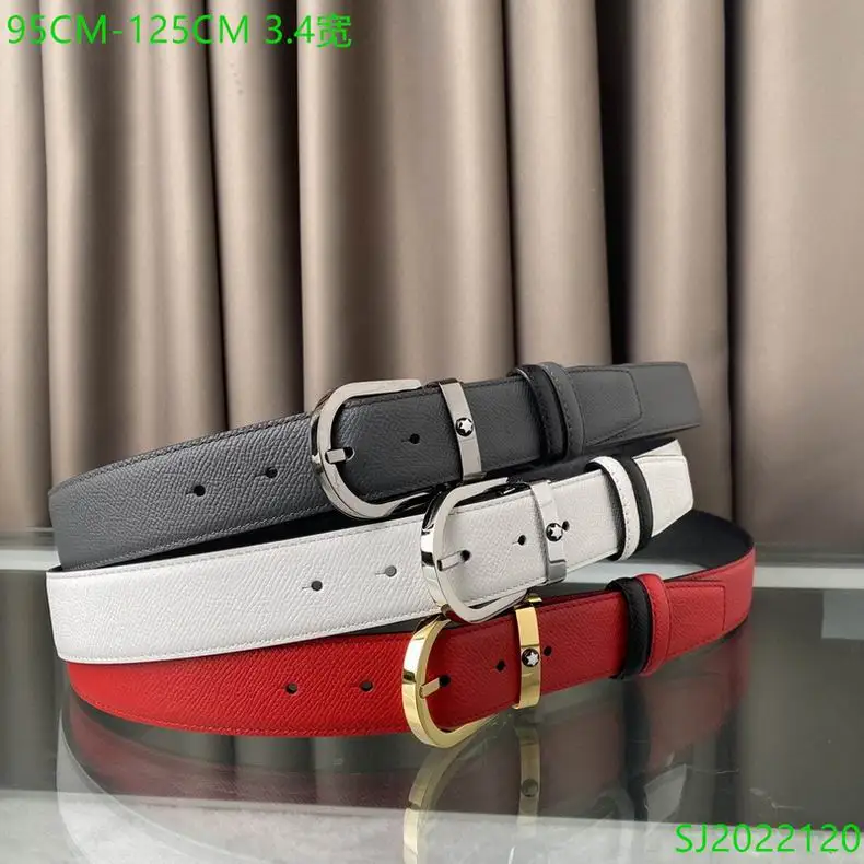 Montblanc Belt 34mmX95-125CM 7D30